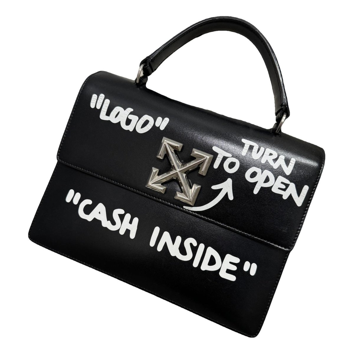 Jitney 2.8 leather handbag