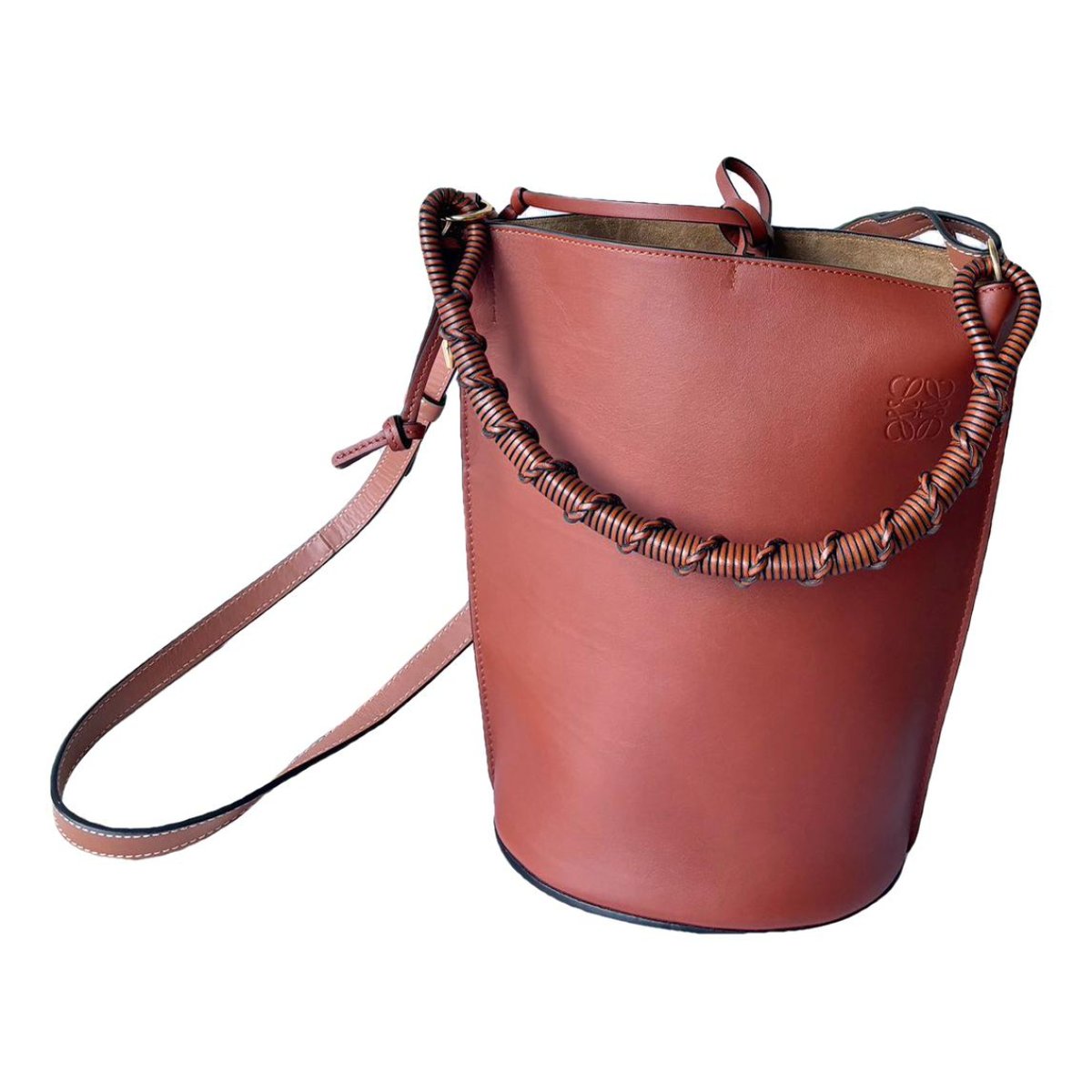 Gate Bucket leather handbag