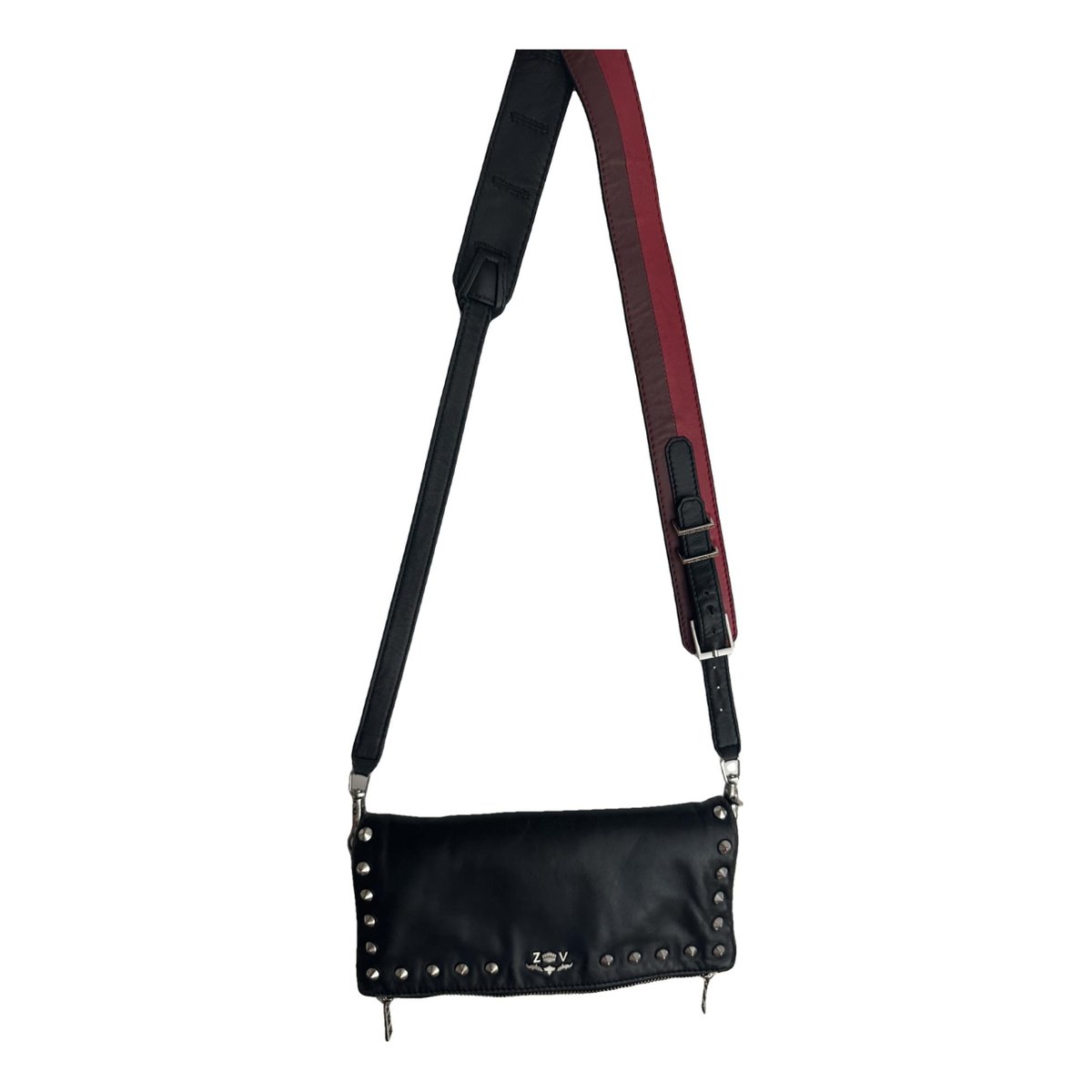 Rock leather crossbody bag