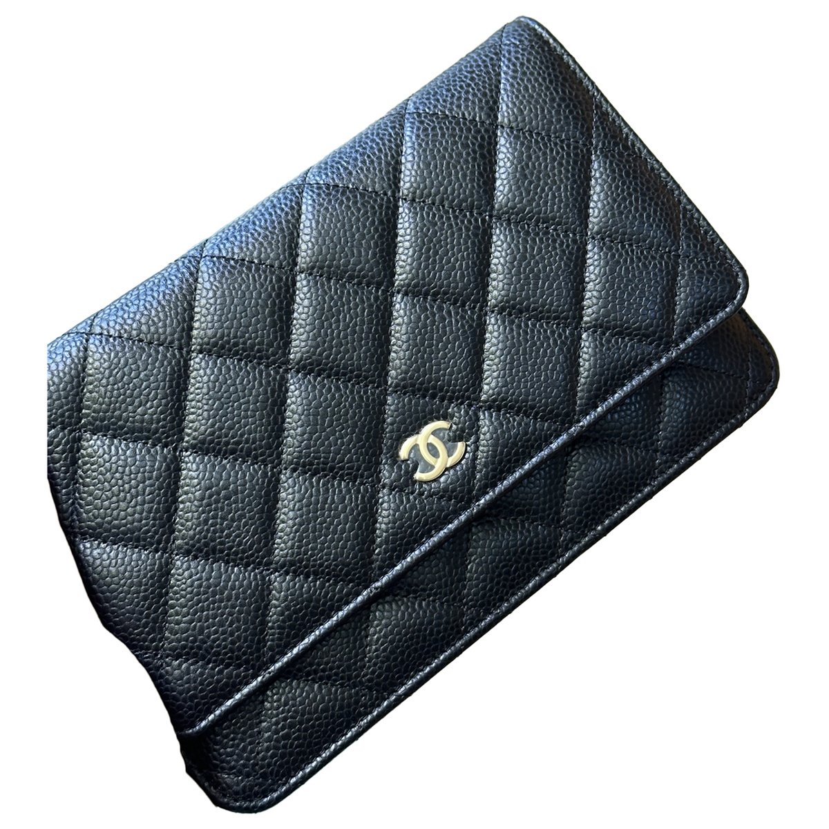 Wallet On Chain Timeless/Classique leather crossbody bag