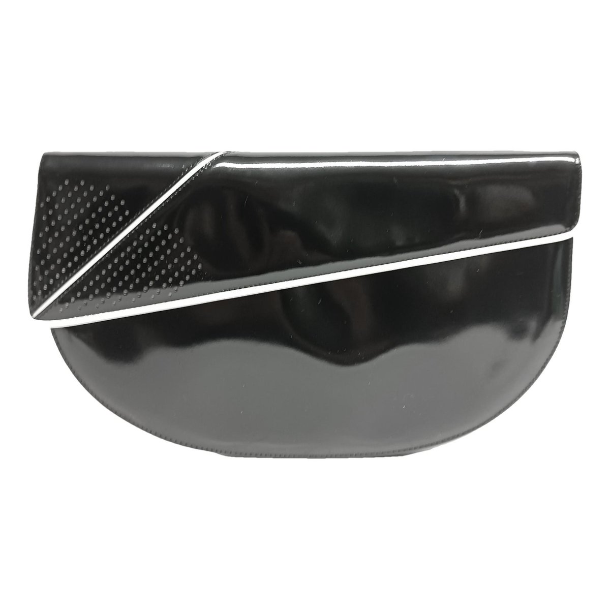 Patent leather handbag