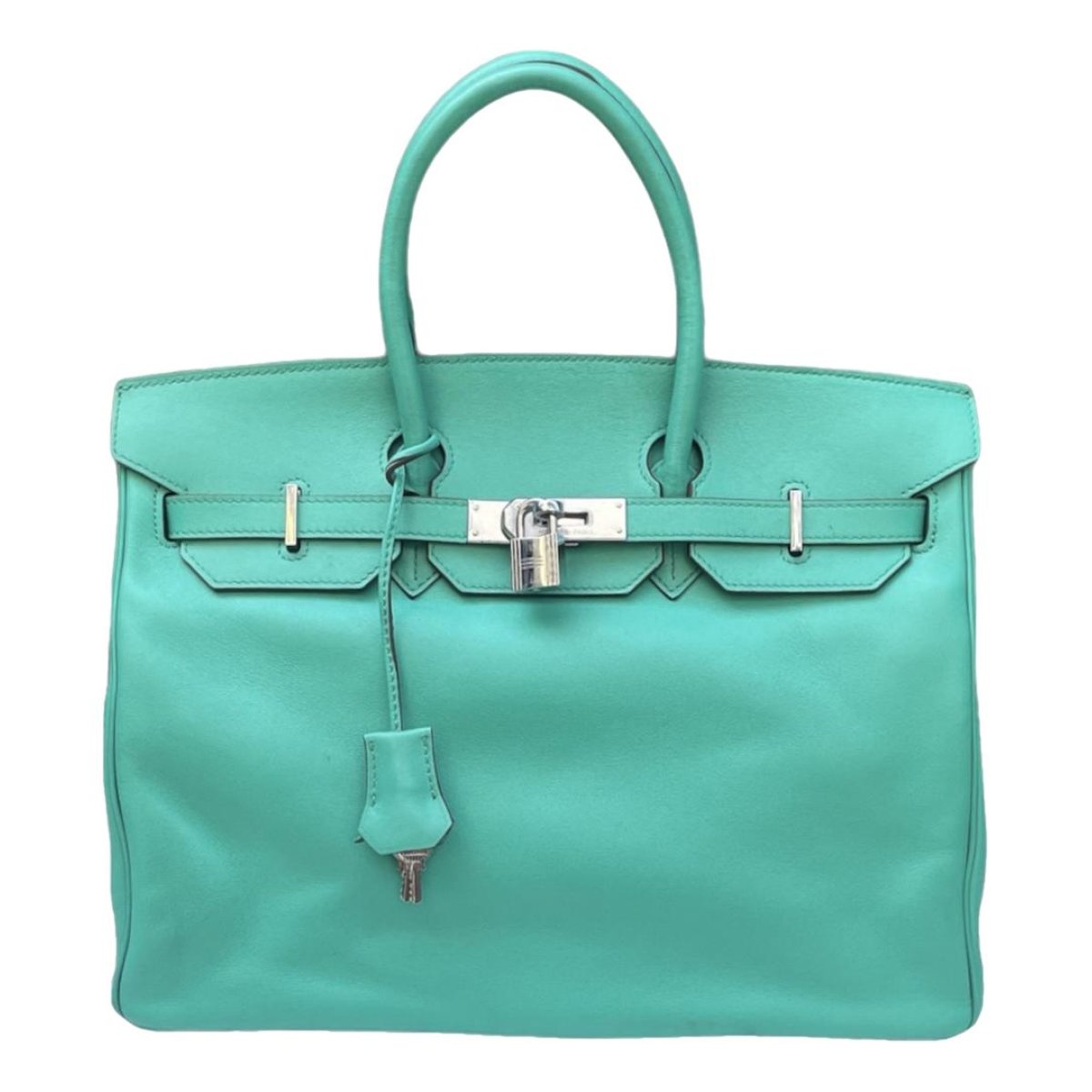 Birkin 35 leather handbag