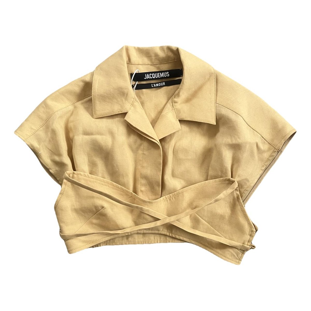 L'Amour linen blouse