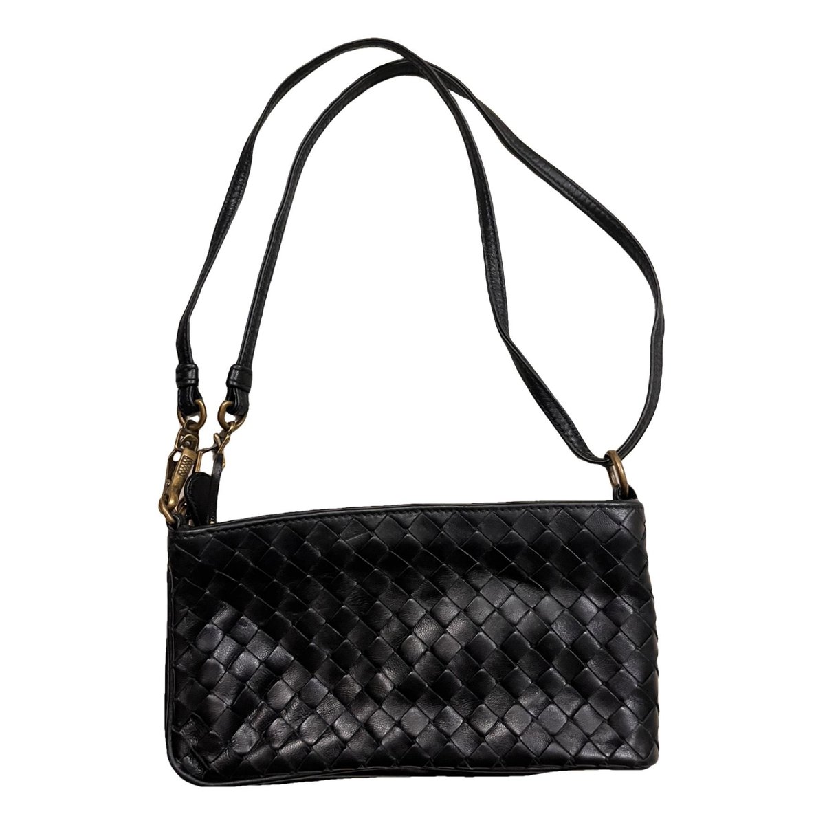 Loop leather handbag