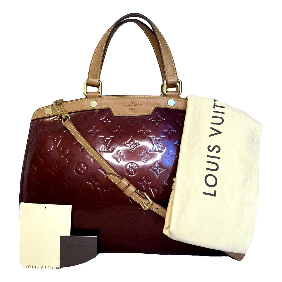 Bréa leather handbag