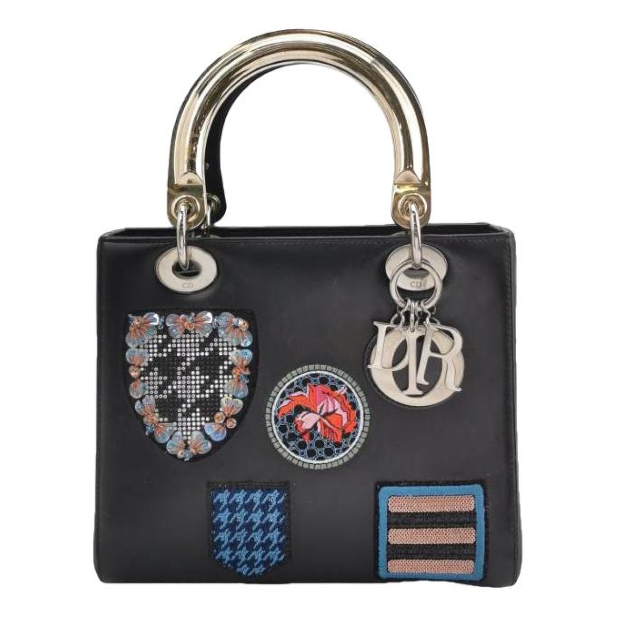 Lady Dior leather handbag