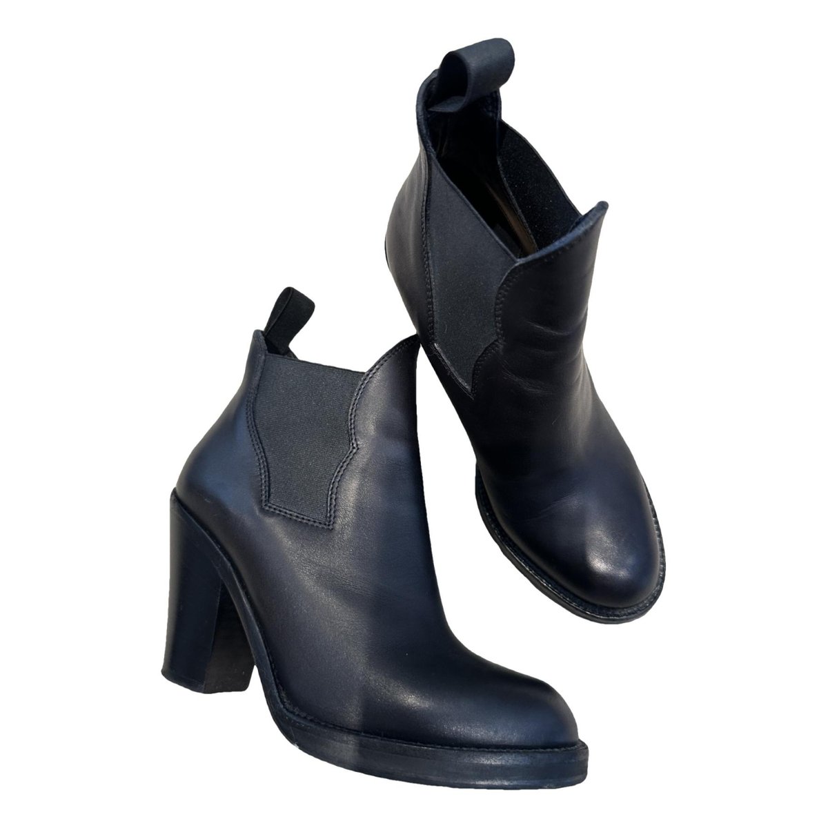 Star leather boots