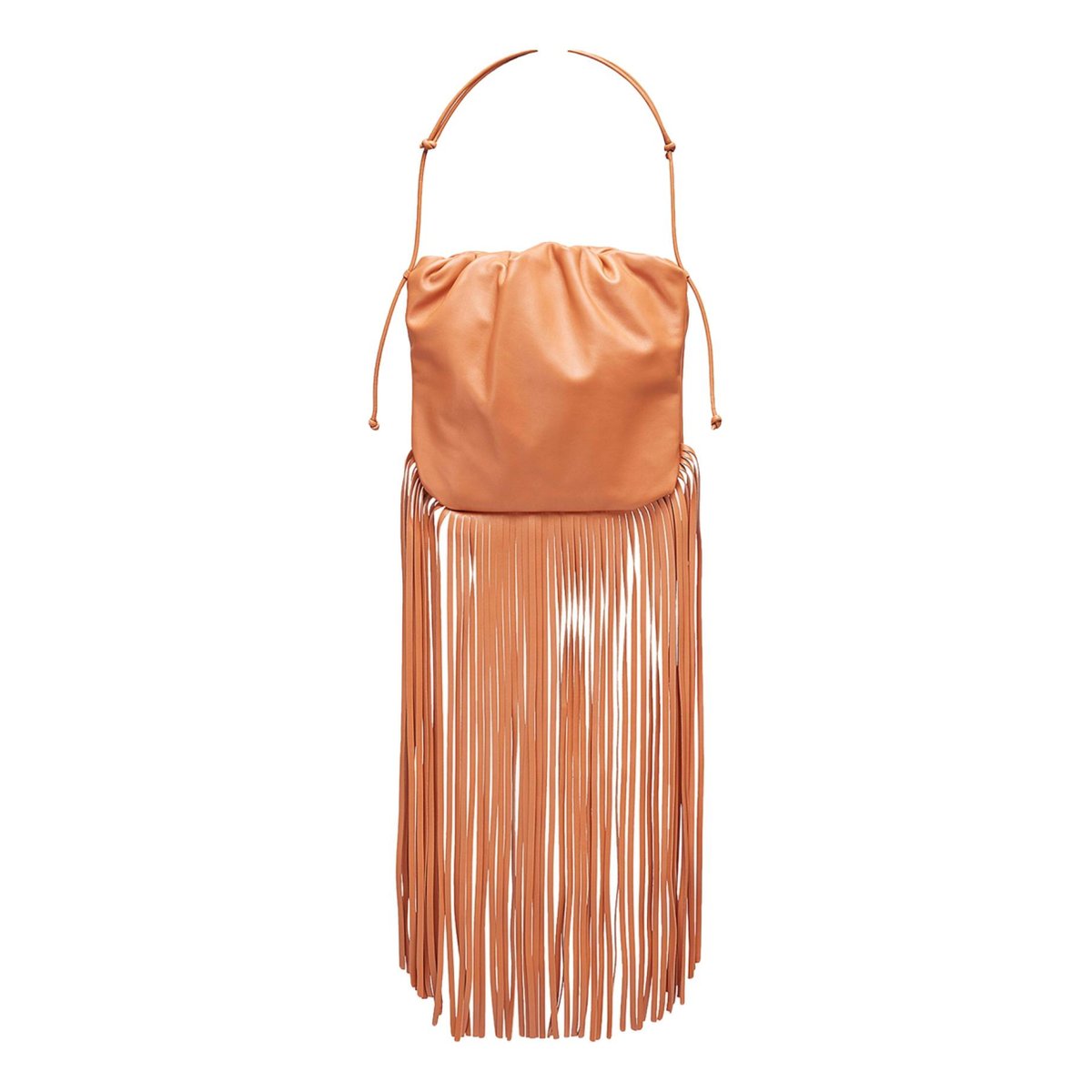 Fringe Pouch leather handbag