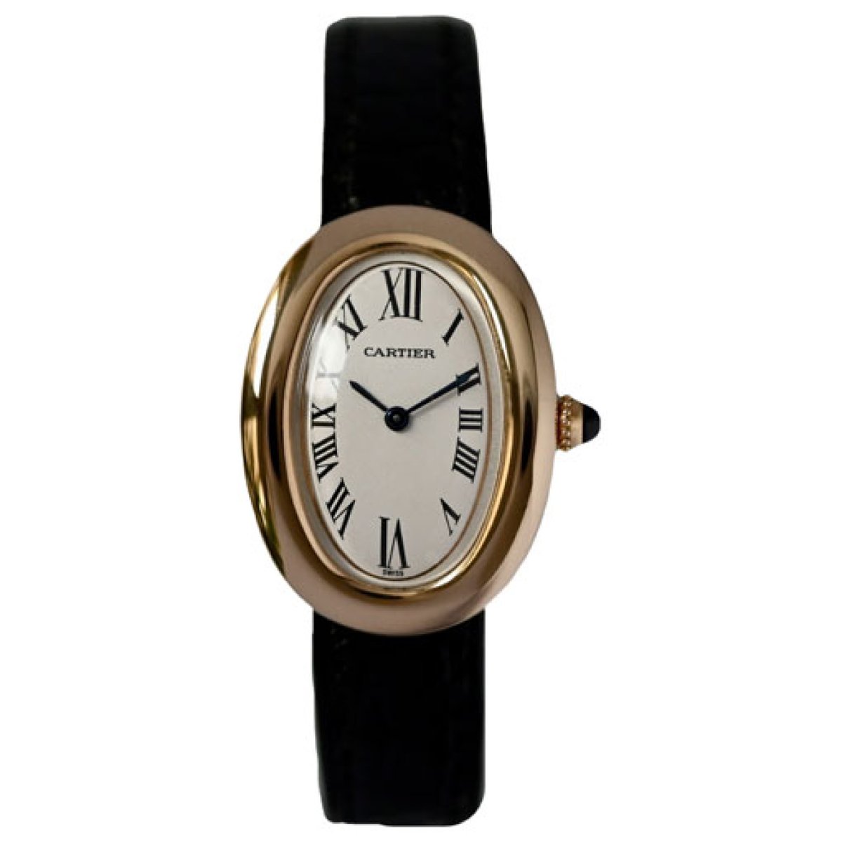 Baignoire yellow gold watch