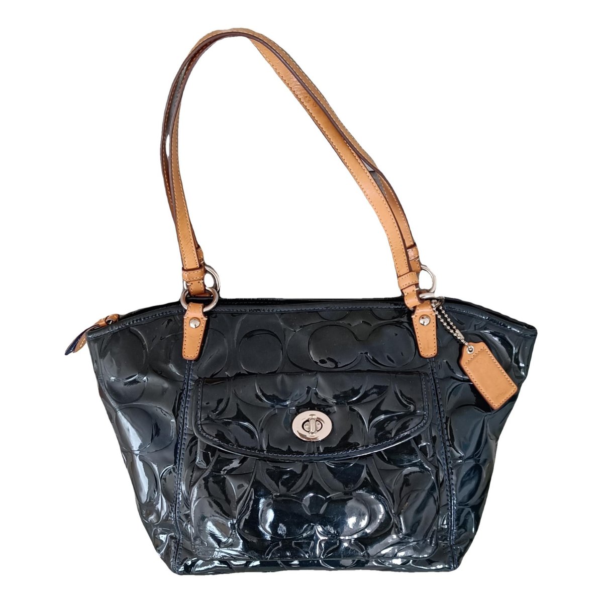 Hamilton Hobo patent leather tote