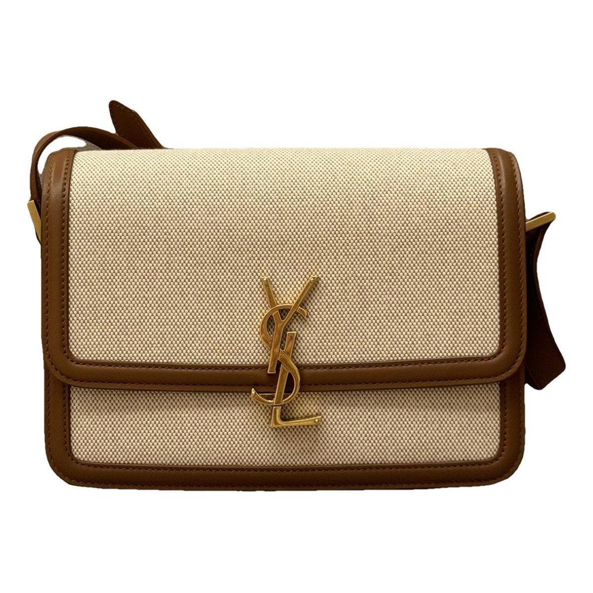 Solférino leather handbag