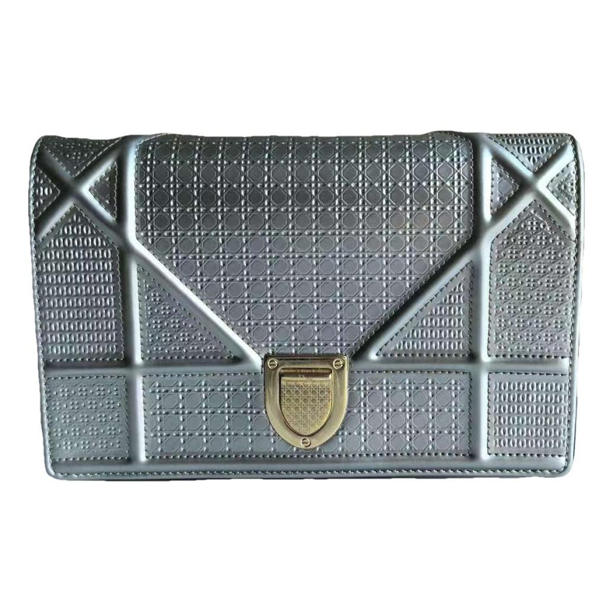 Wallet On Chain Diorama leather crossbody bag
