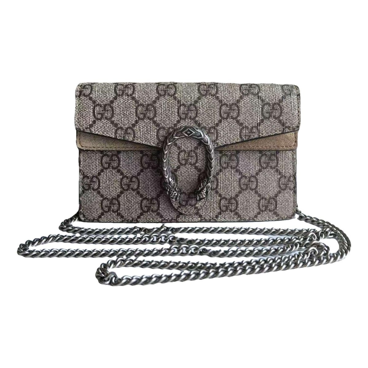 Dionysus Super Mini leather crossbody bag