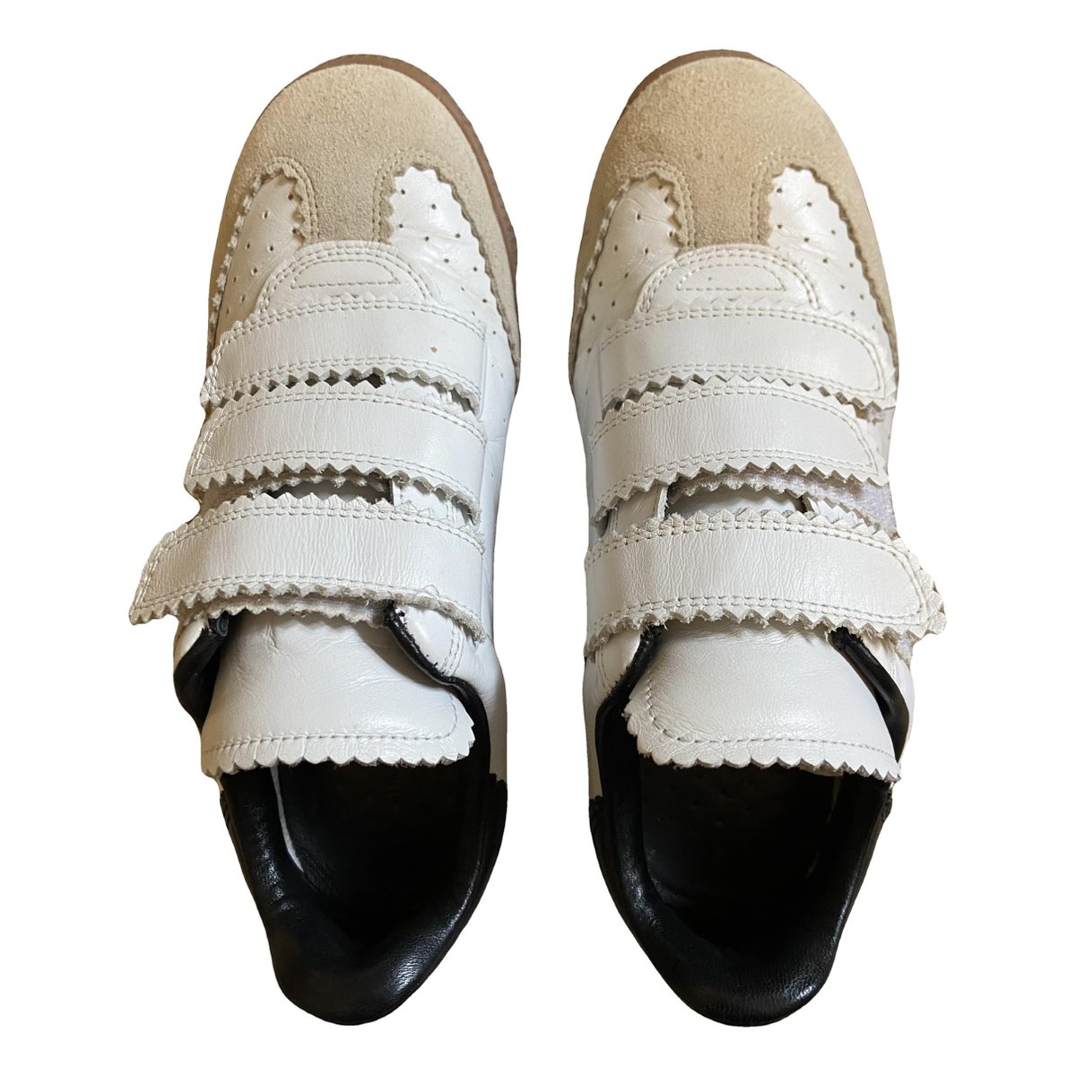 Beth leather trainers