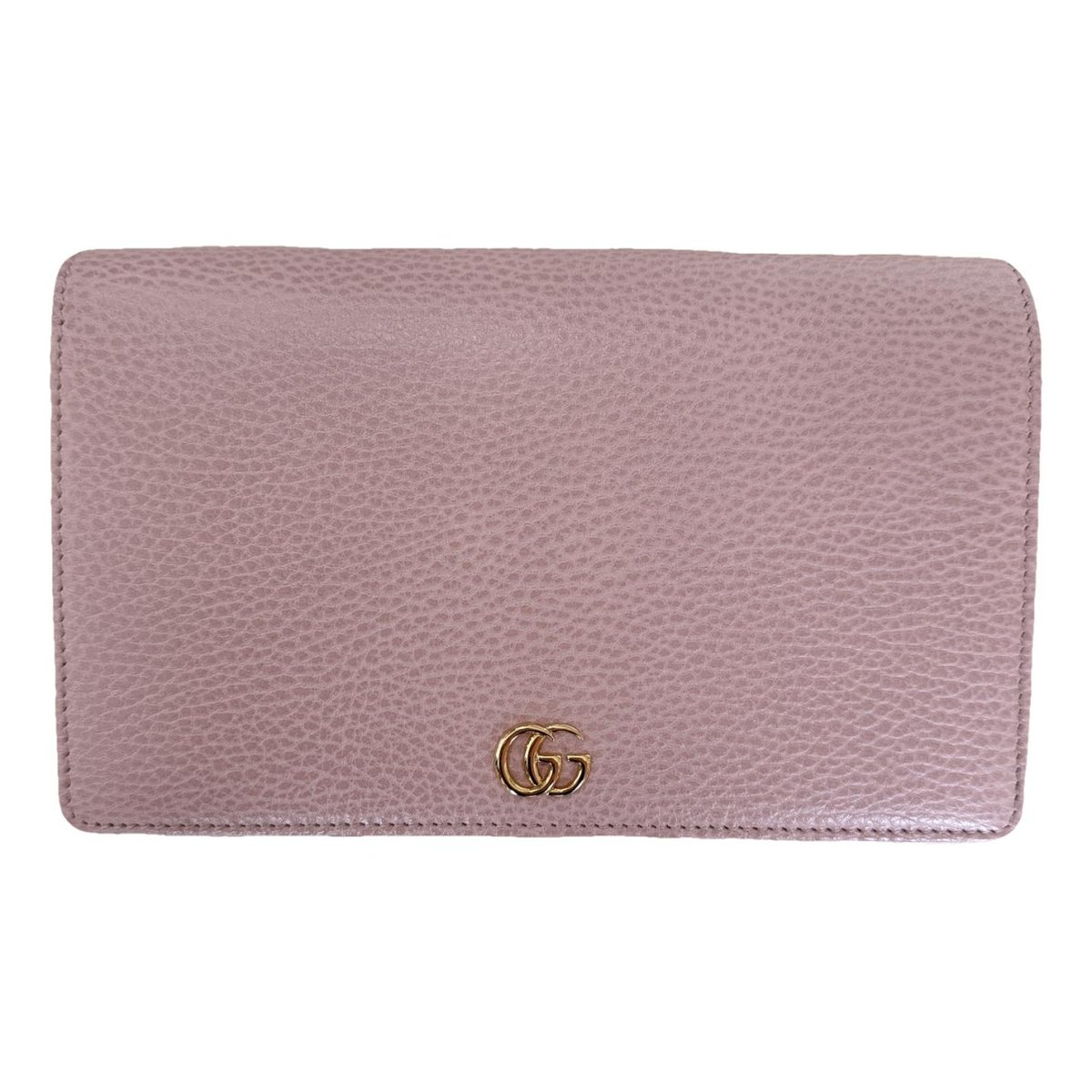GG Marmont Chain Flap Wallet leather crossbody bag
