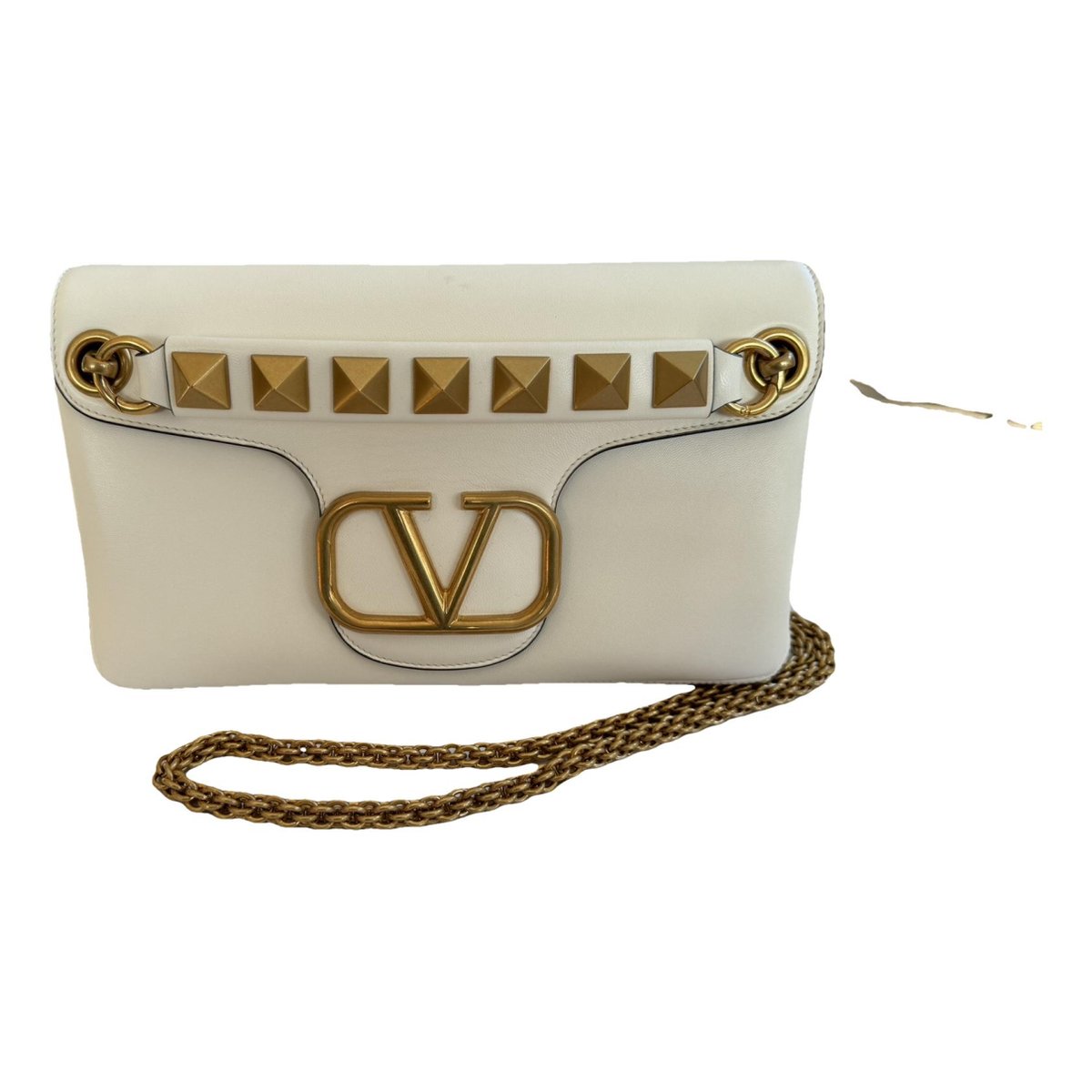 Stud Sign leather crossbody bag