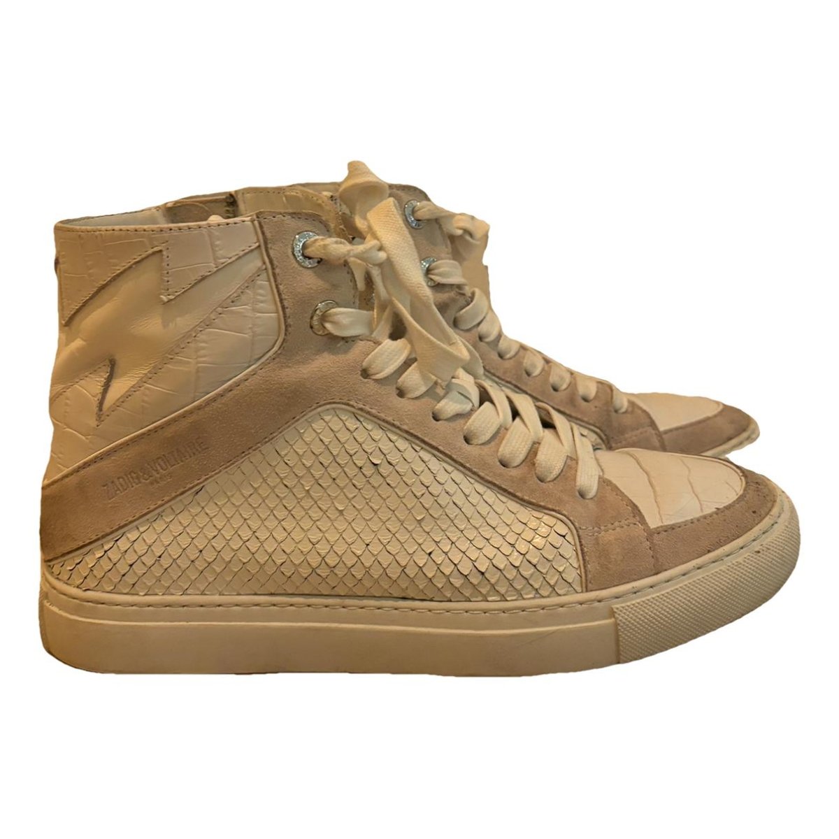 ZV1747 Flash leather trainers