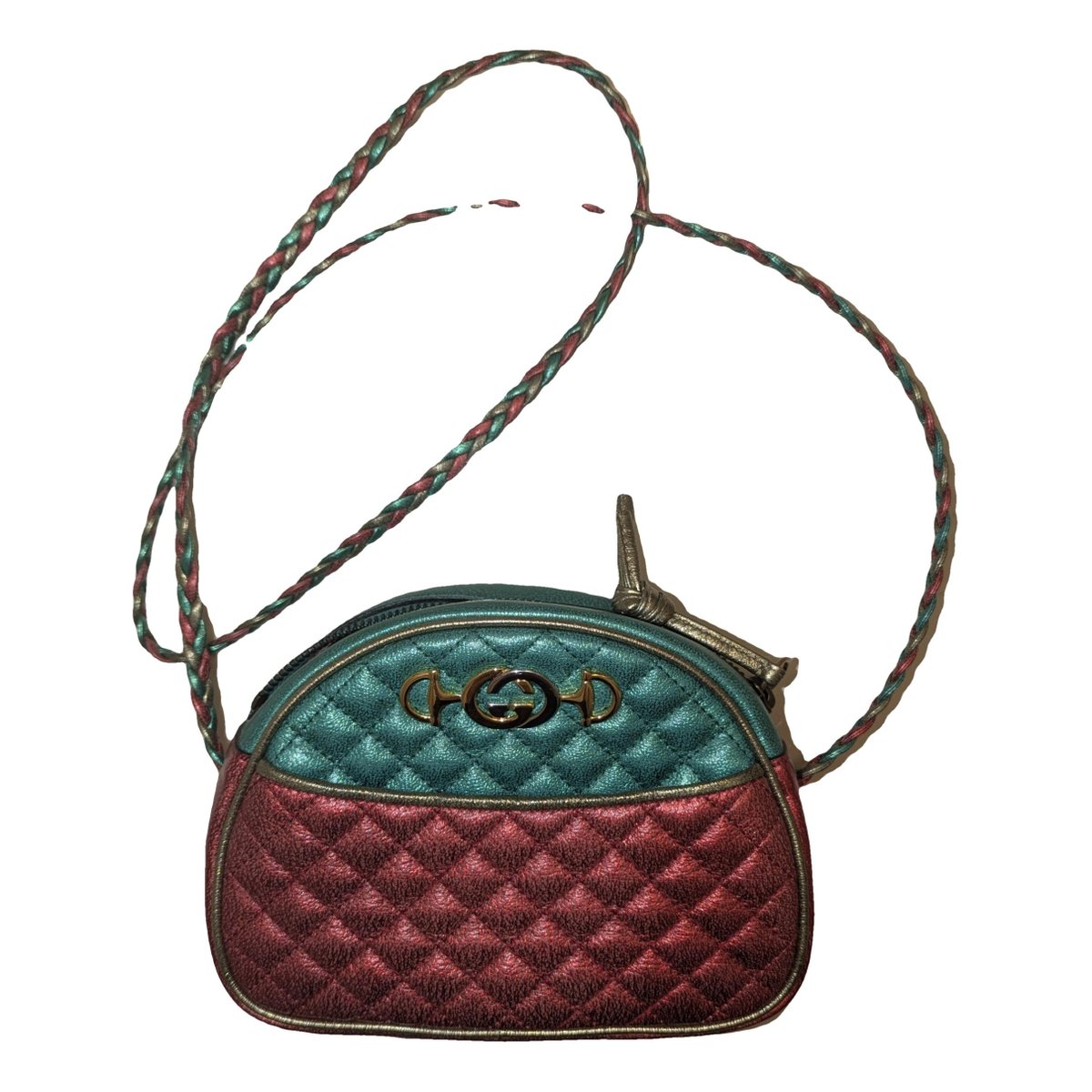 Laminated leather bag