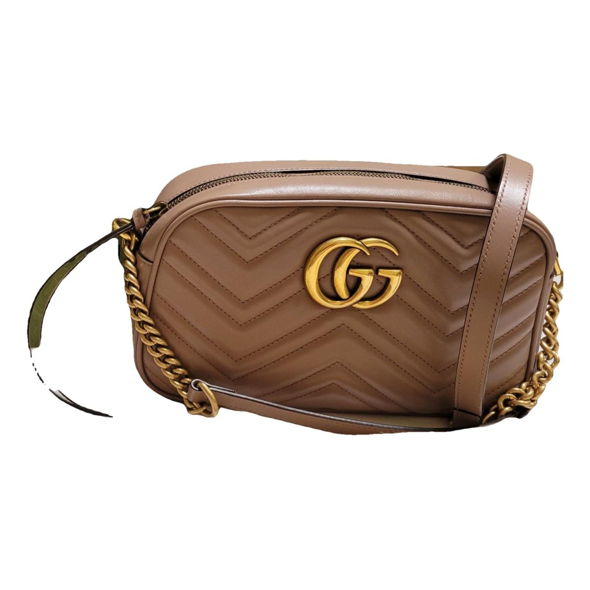 GG Marmont Chain leather crossbody bag