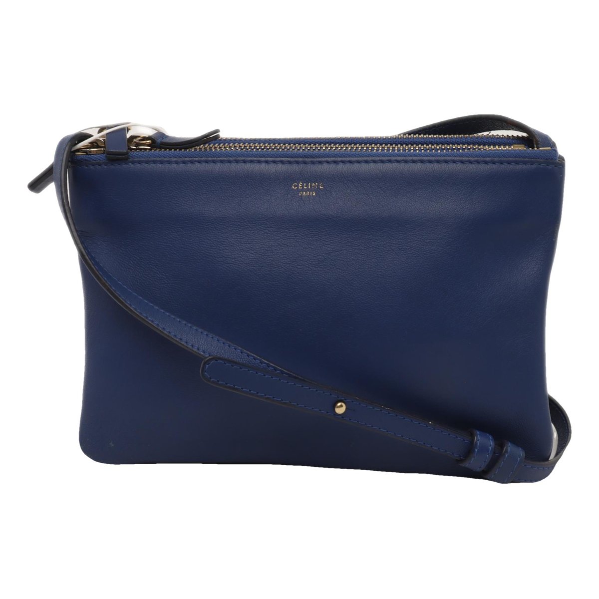 Trio leather crossbody bag