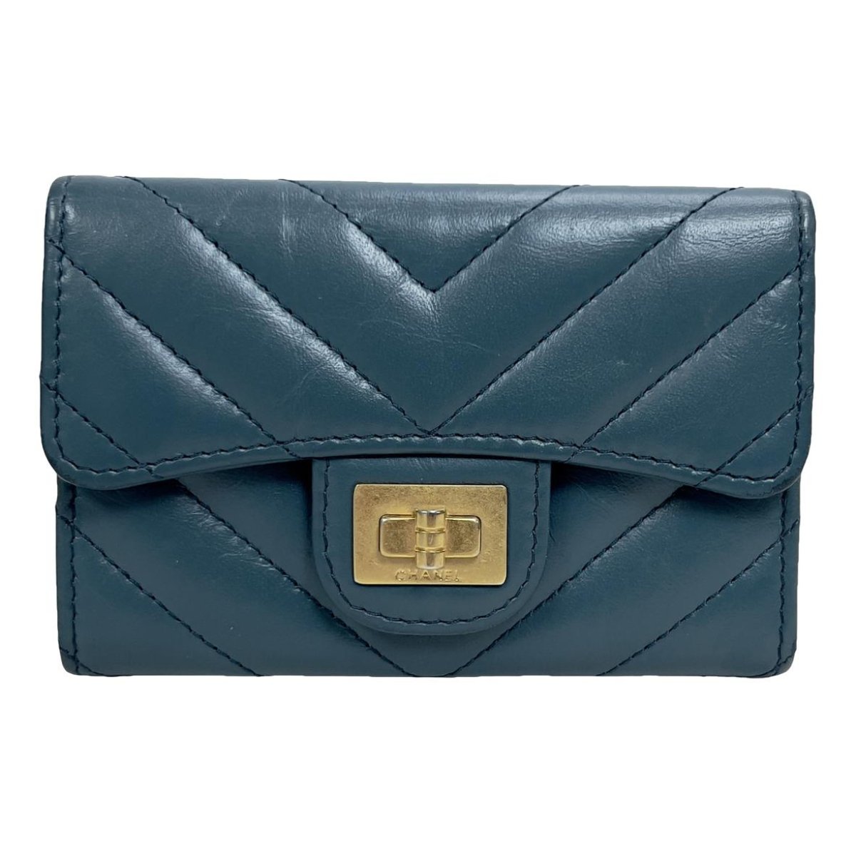 2.55 leather card wallet