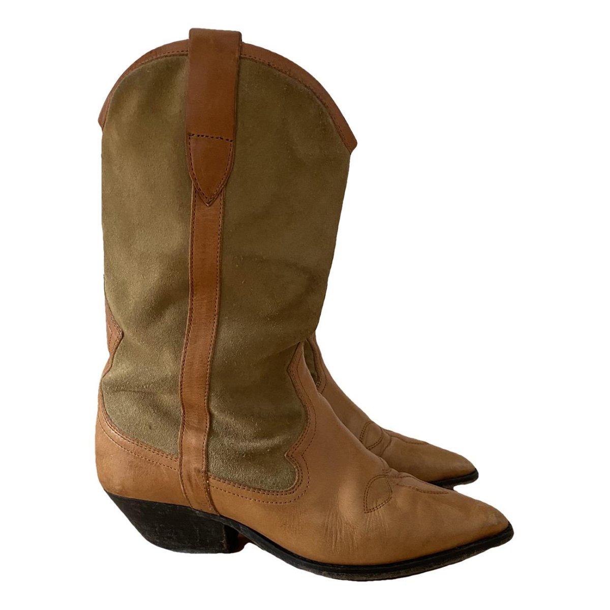 Duoni leather cowboy boots
