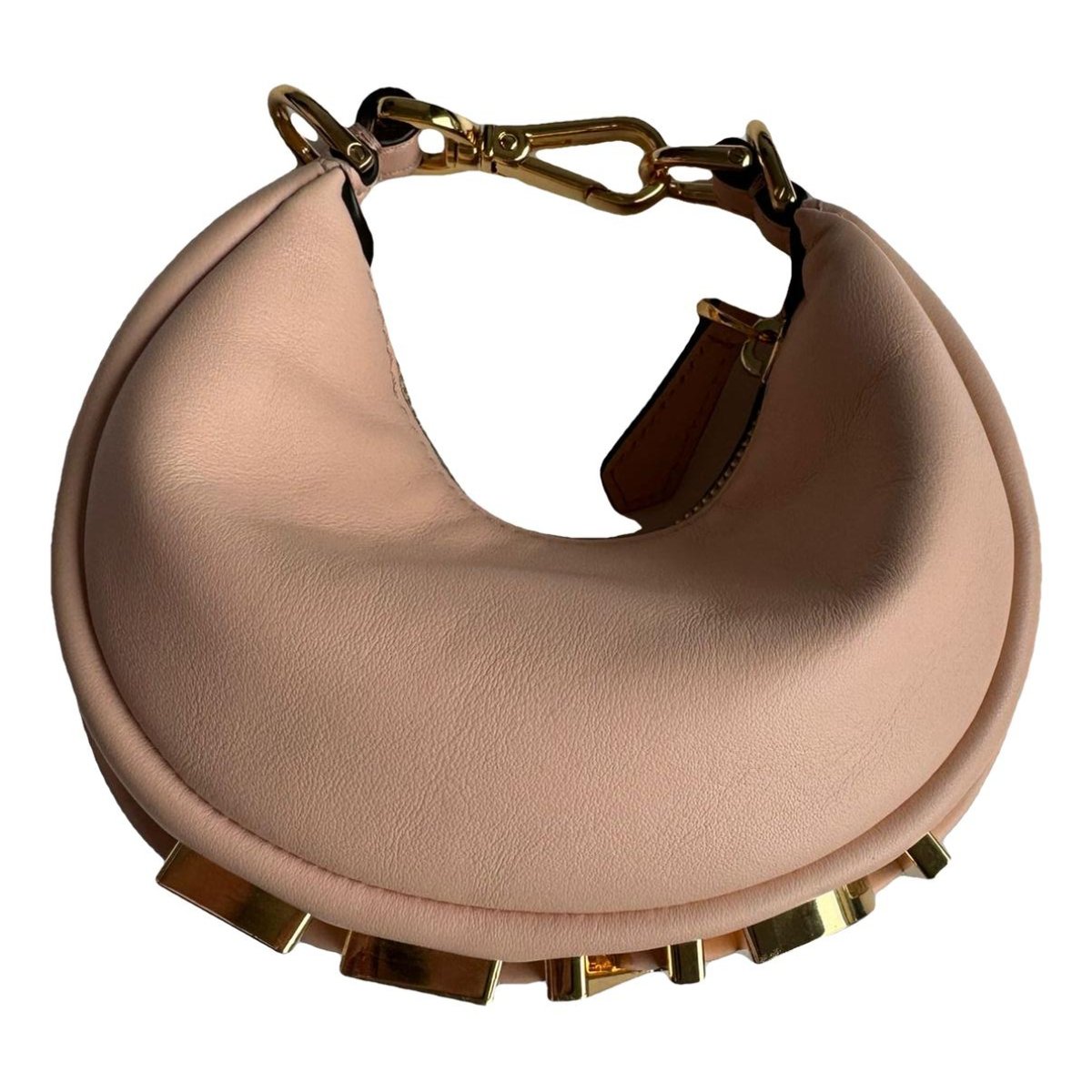 Fendigraphy leather handbag