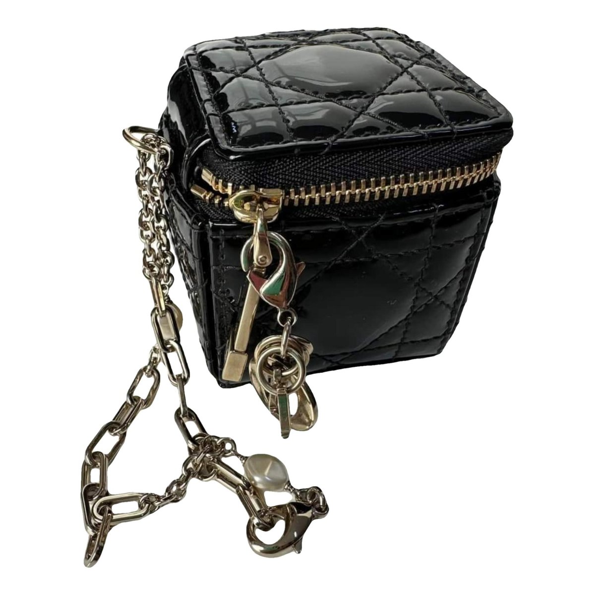 My Lady Dior patent leather handbag
