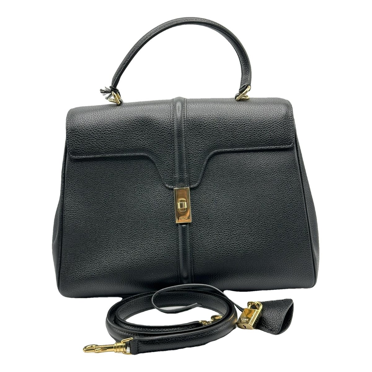Sac 16 leather handbag