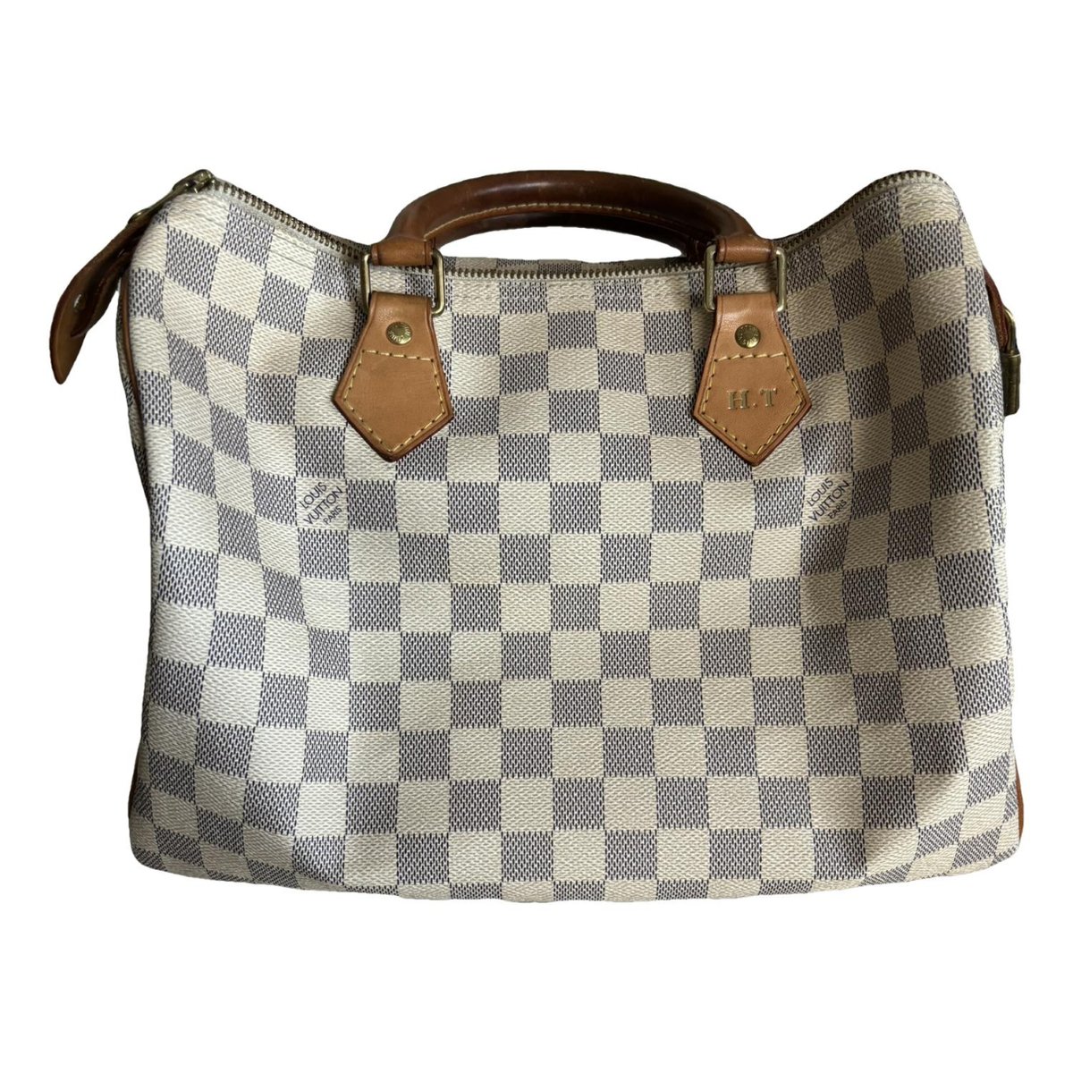 Speedy leather handbag