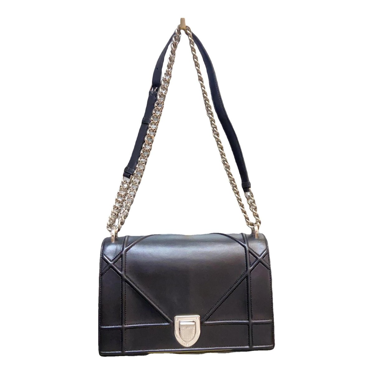 Diorama leather crossbody bag
