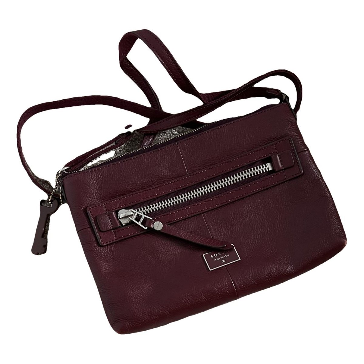 Leather crossbody bag