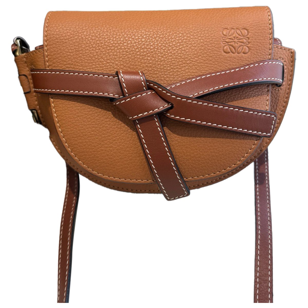 Gate leather crossbody bag
