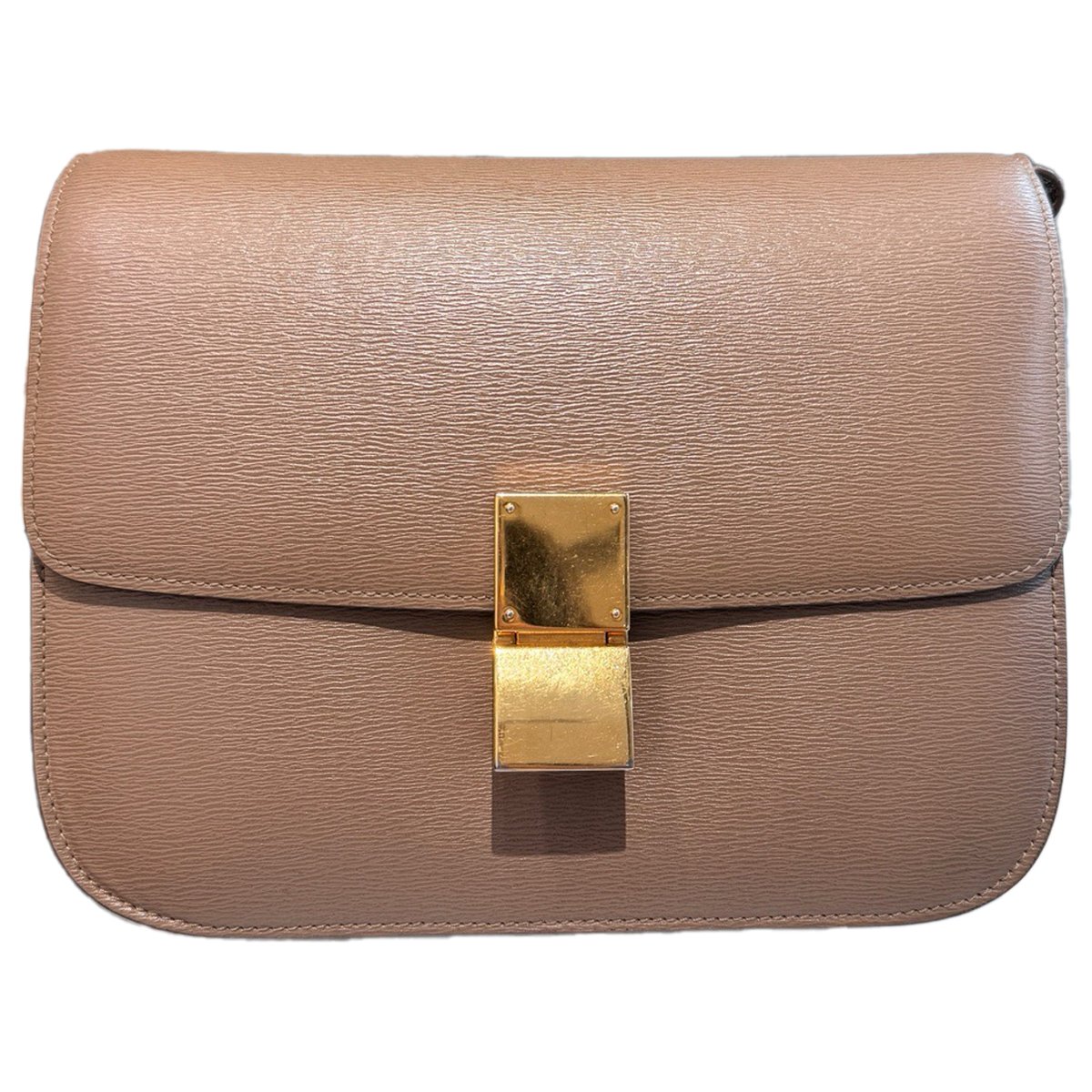 Classic leather crossbody bag