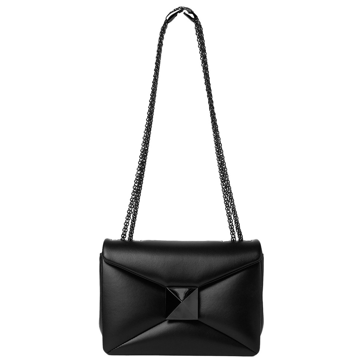 One Stud Flap leather handbag