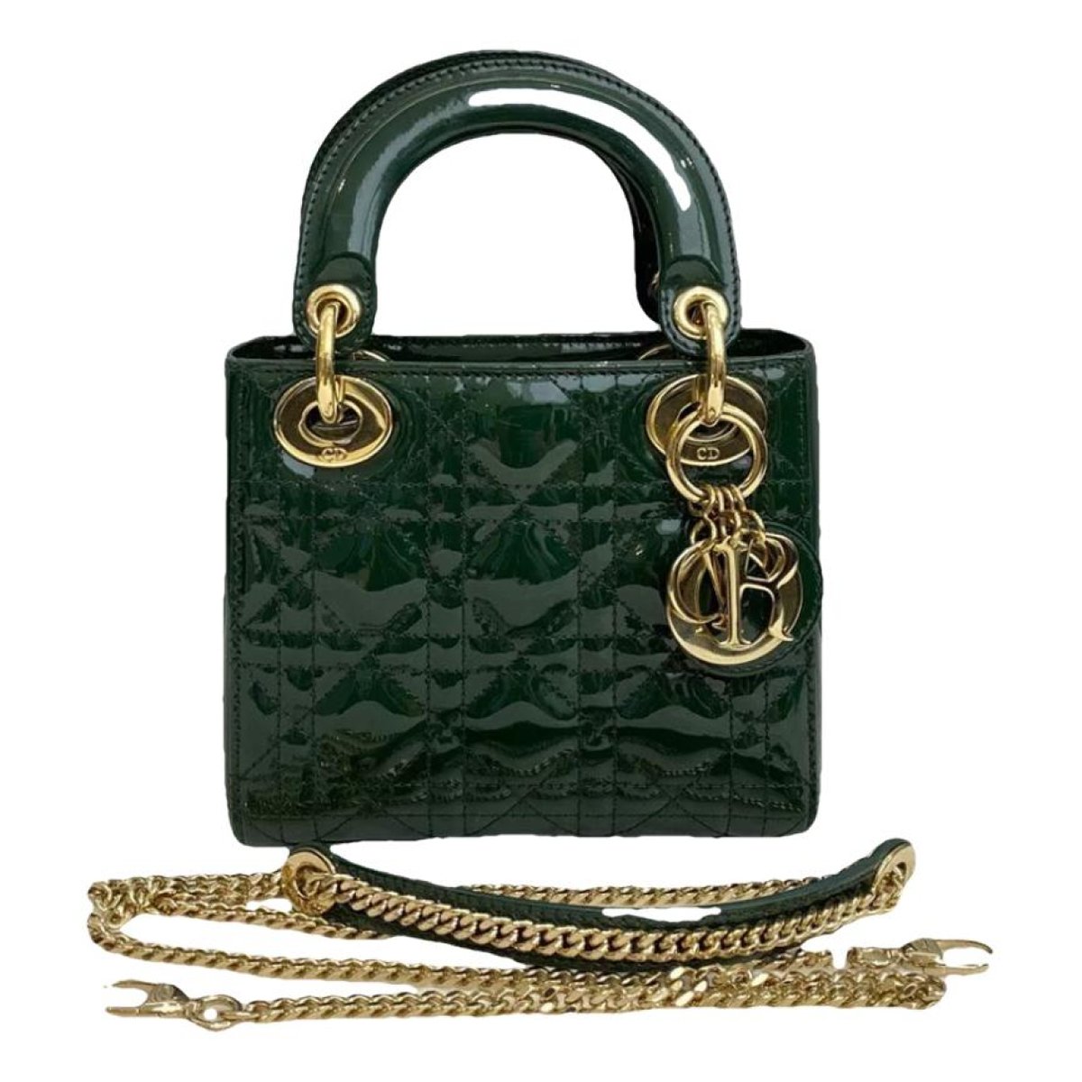 Lady Dior leather handbag