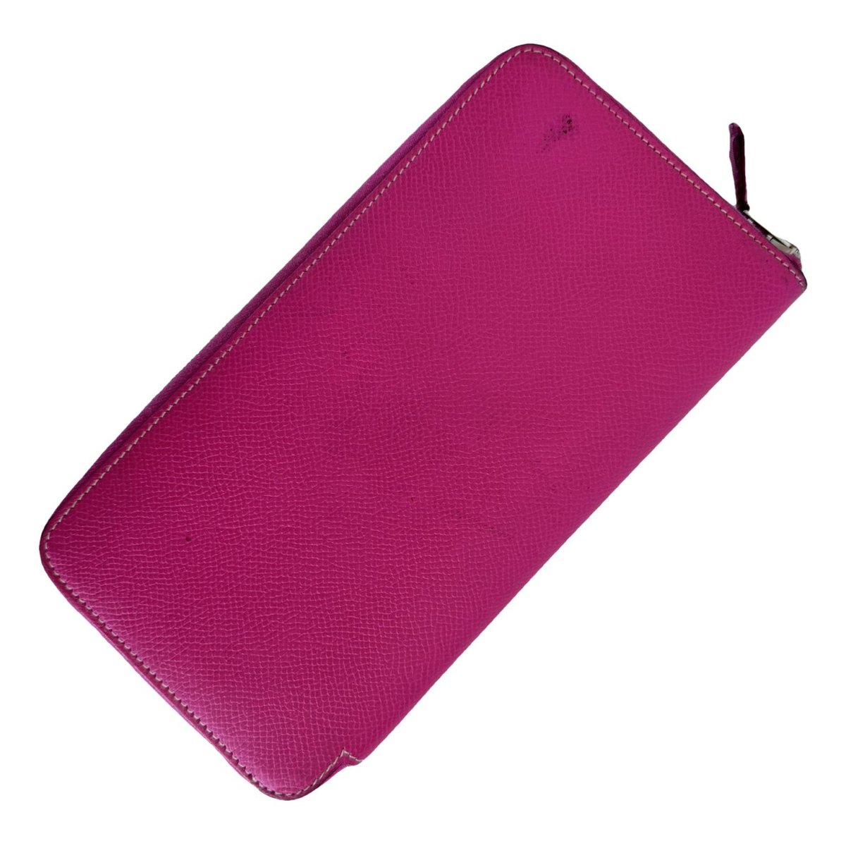 Silk'in leather wallet