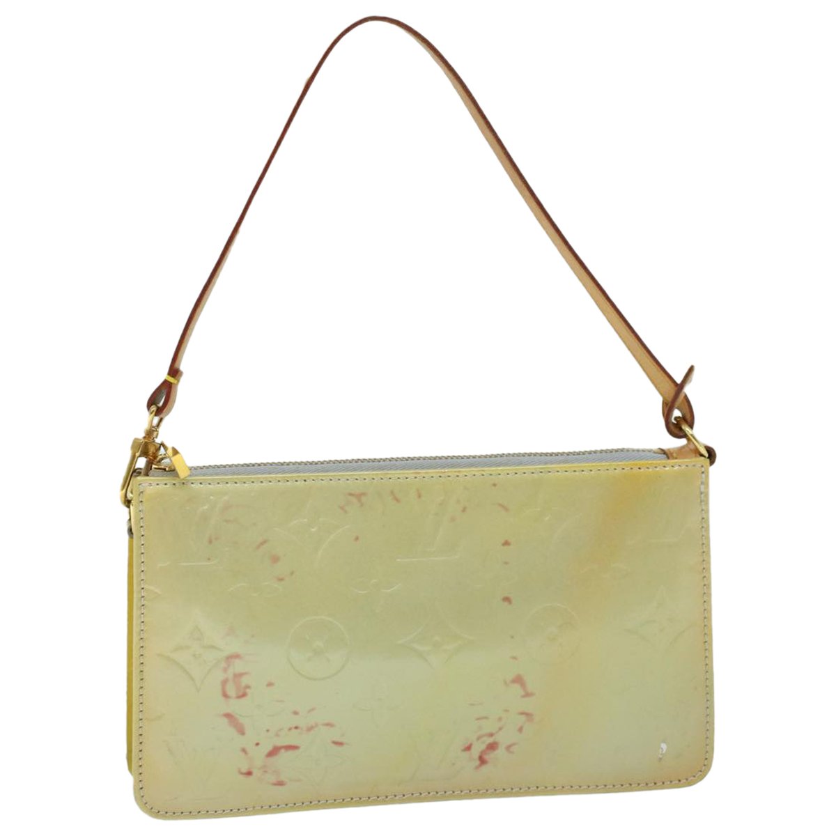 Lexington patent leather clutch bag