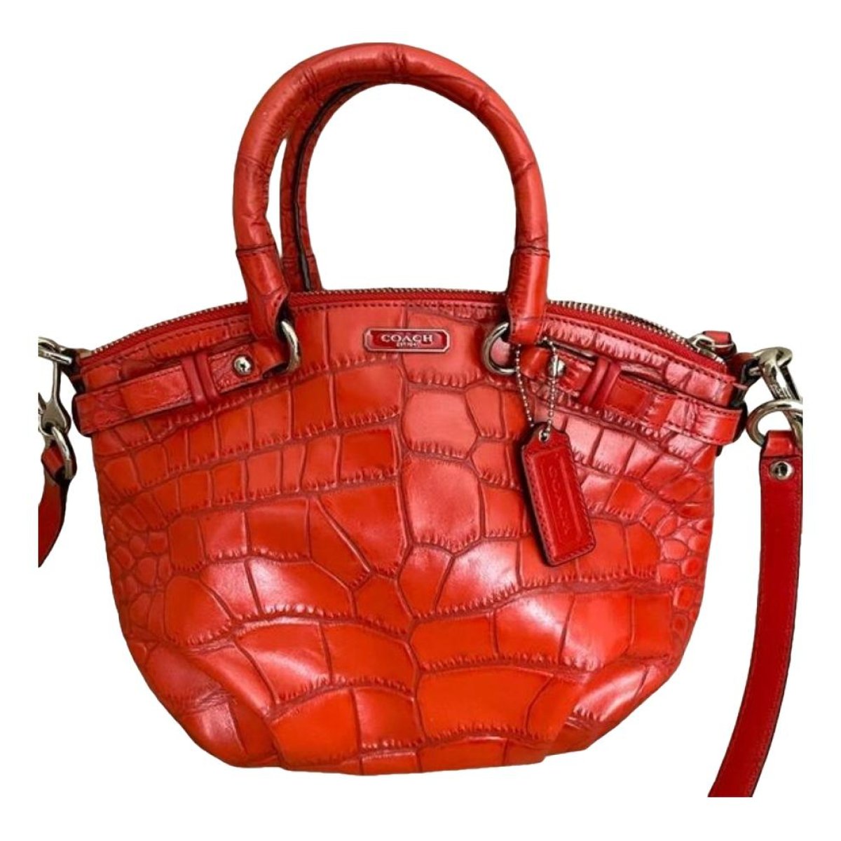 Madison leather satchel