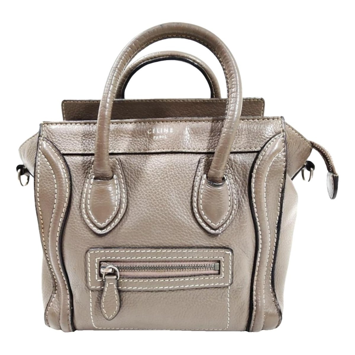 Nano Luggage leather handbag