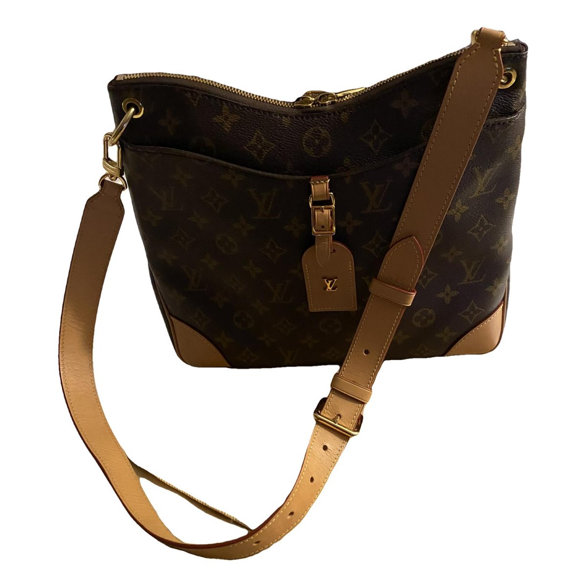 Odéon leather crossbody bag