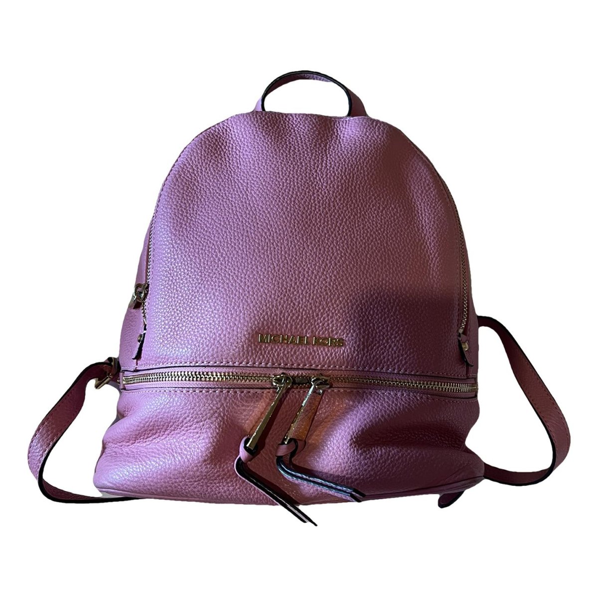 Rhea leather backpack