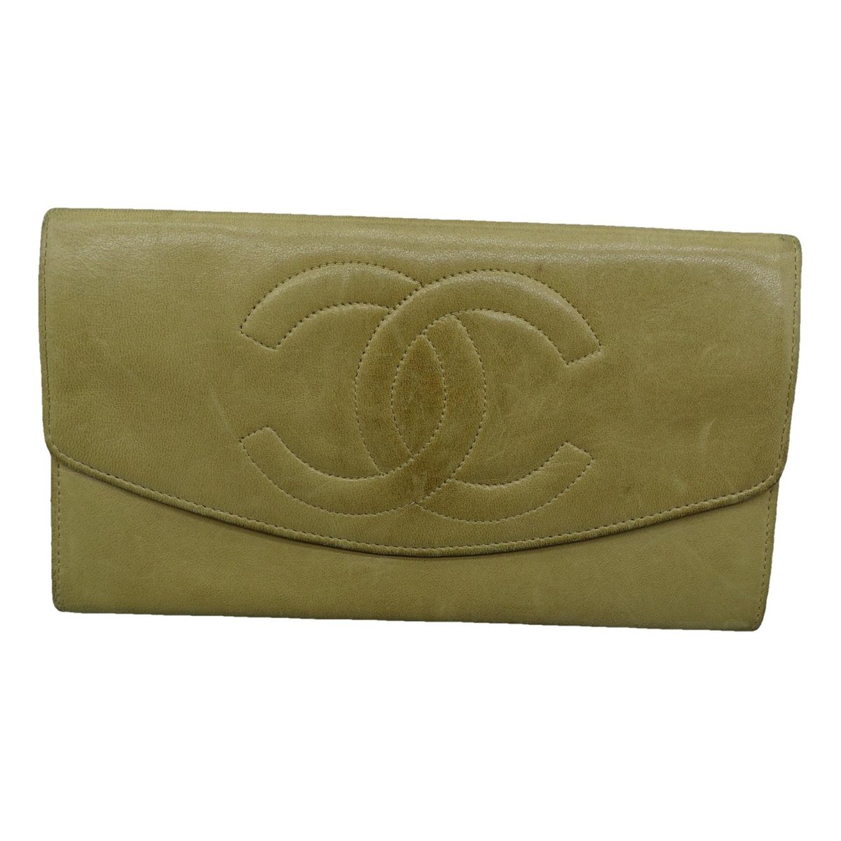 Wallet on Chain leather handbag