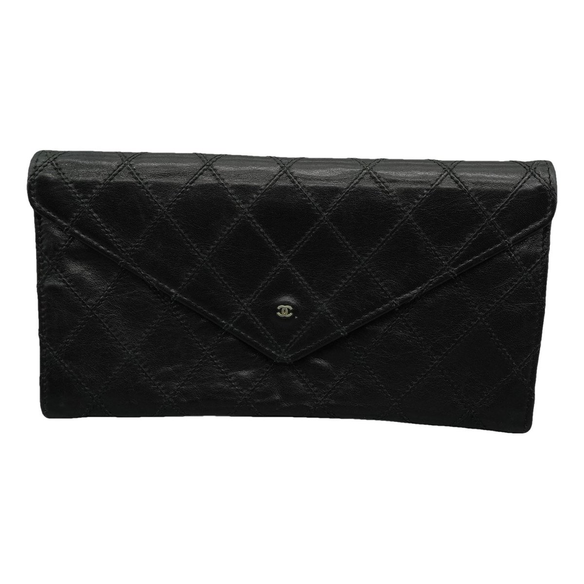 Wallet on Chain leather handbag