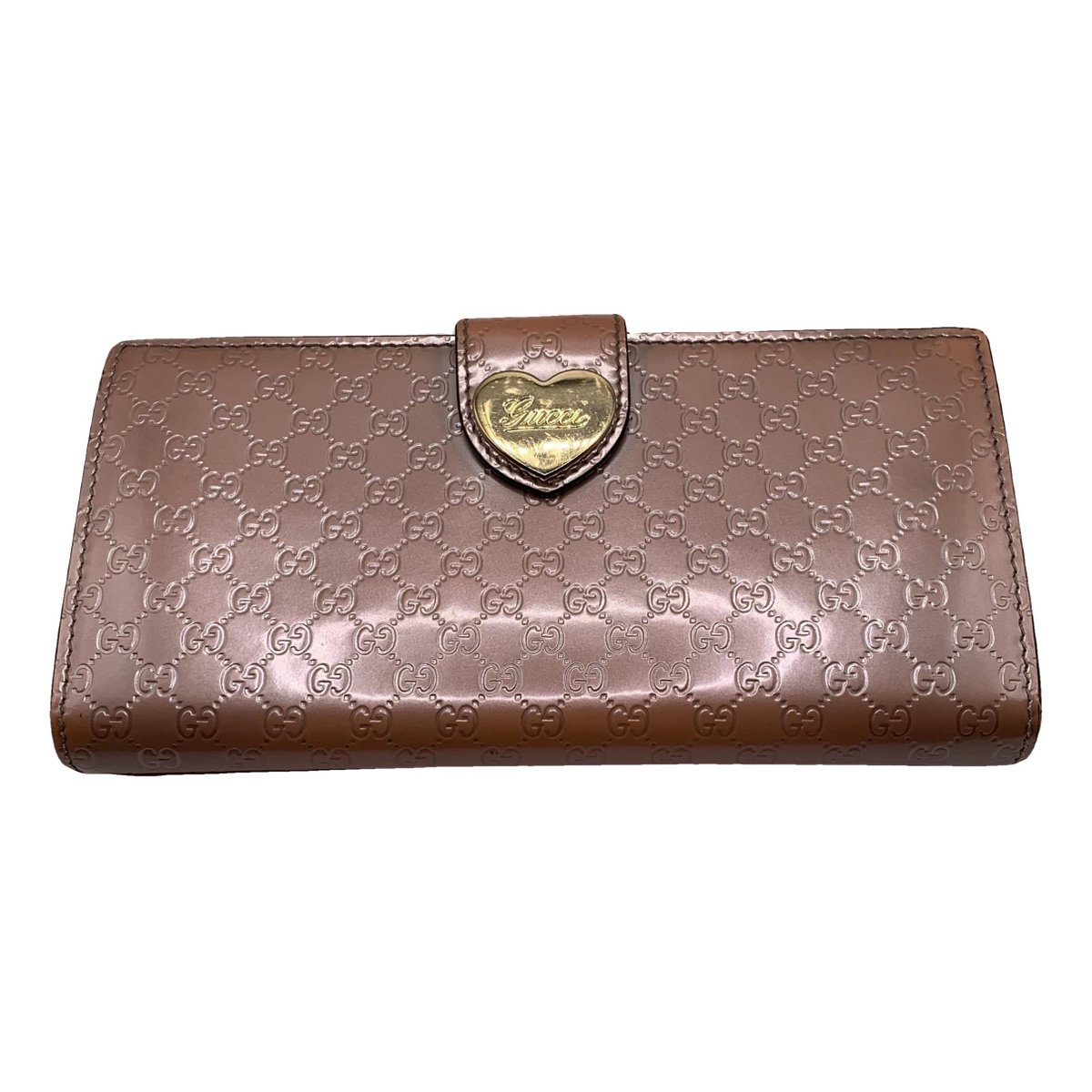 Continental patent leather wallet