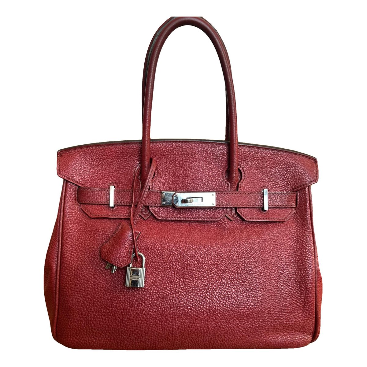 Birkin 30 leather handbag