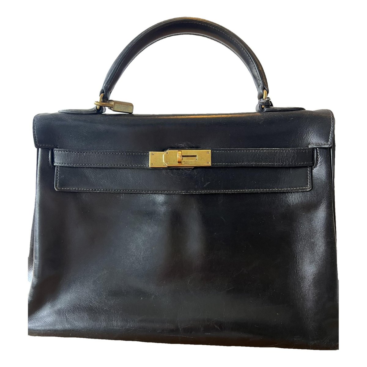 Kelly 32 leather handbag