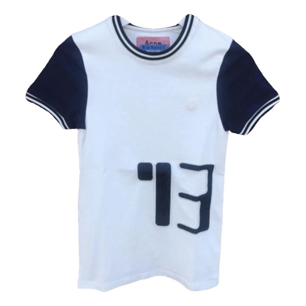 Blå Konst t-shirt