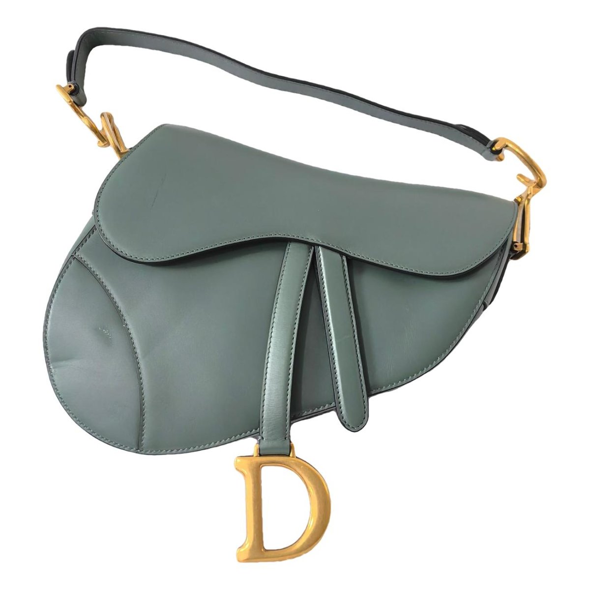 Saddle leather handbag