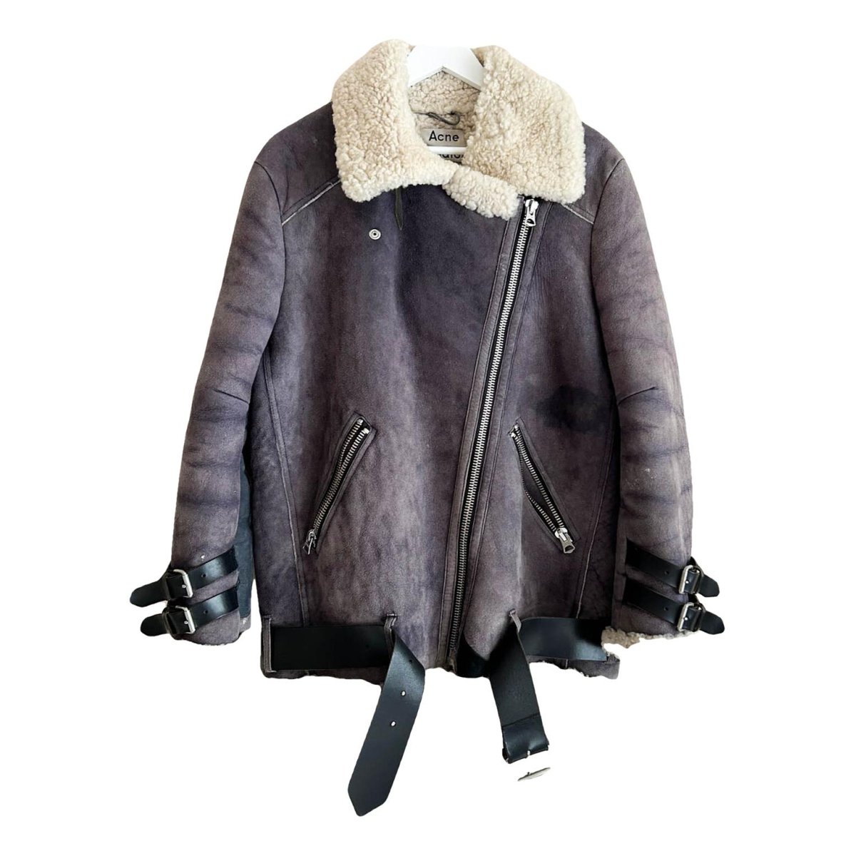 Velocite leather biker jacket